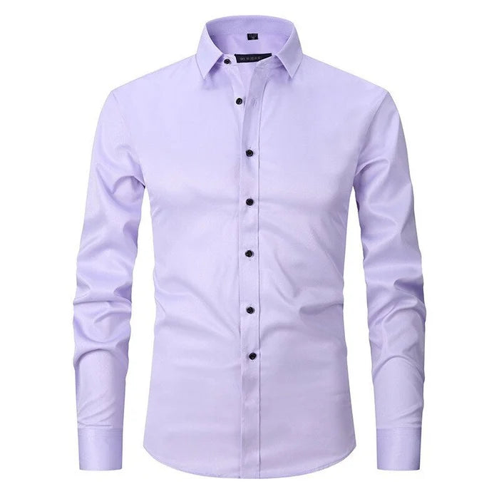 Adrian | Men’s Formal Wear Stretch Shirt with Button Front