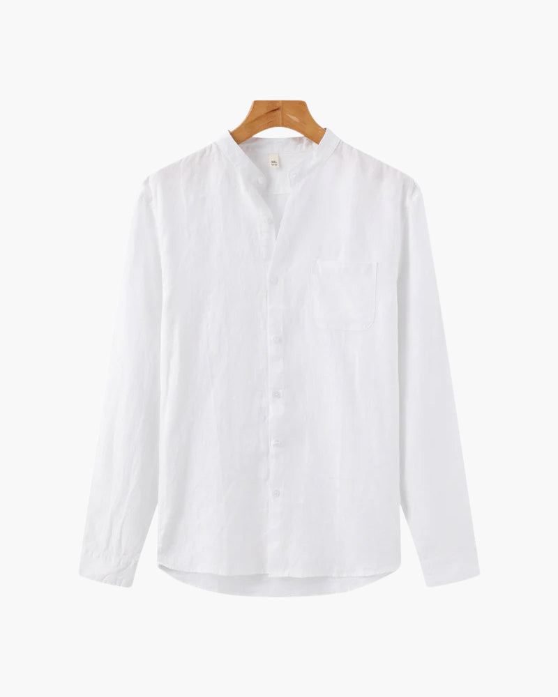 Carlos | Men's Casual Button Down Shirt with Chest Pocket