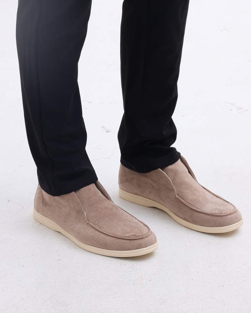 Carson | Men's Stylish High Loafers with Contrast Sole