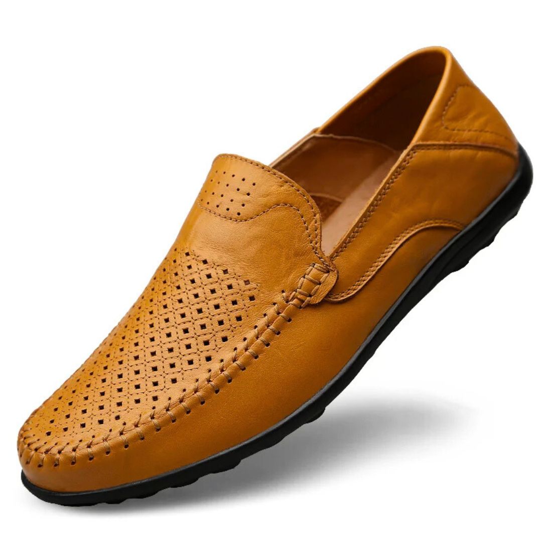 Angel | Breathable Loafers with Perforated Upper