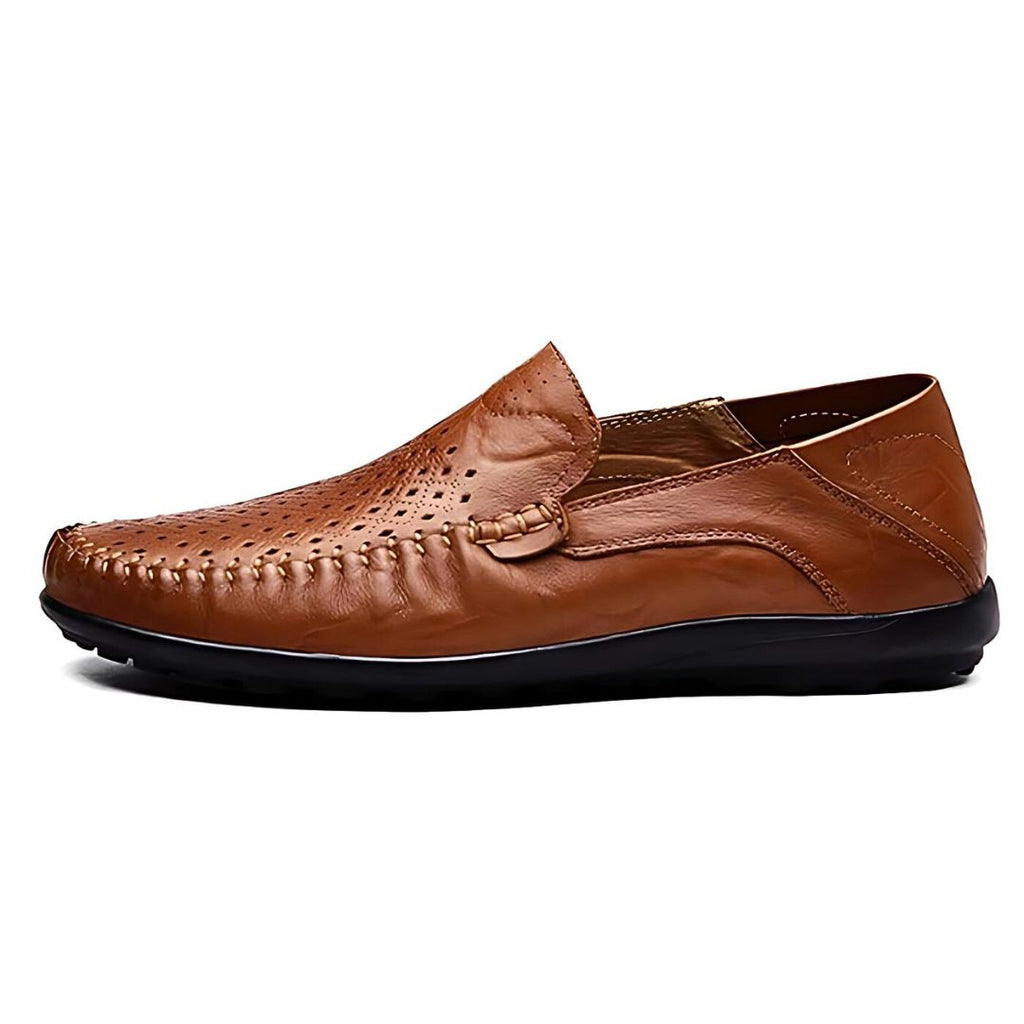 Angel | Breathable Loafers with Perforated Upper