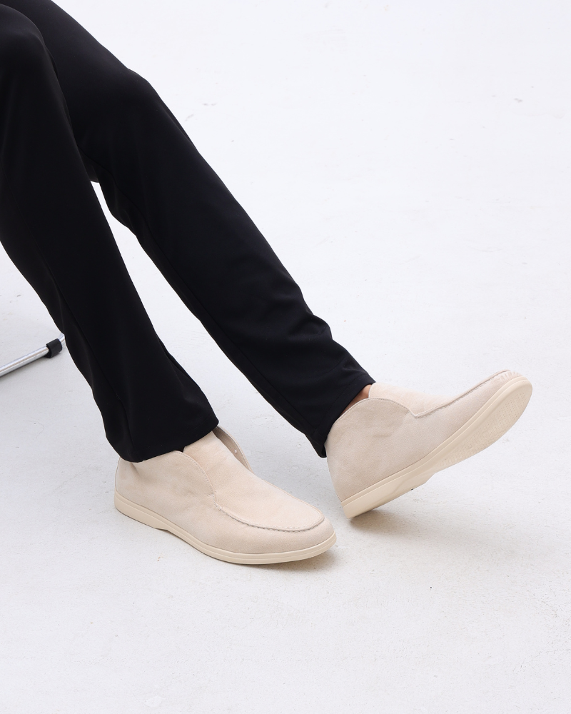 Carson | Men's Stylish High Loafers with Contrast Sole