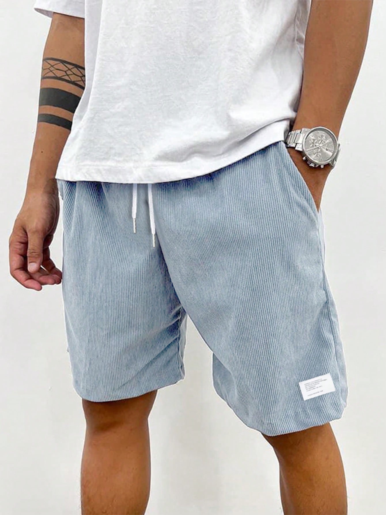 Brett | Men's Summer Casual Shorts with Drawstring