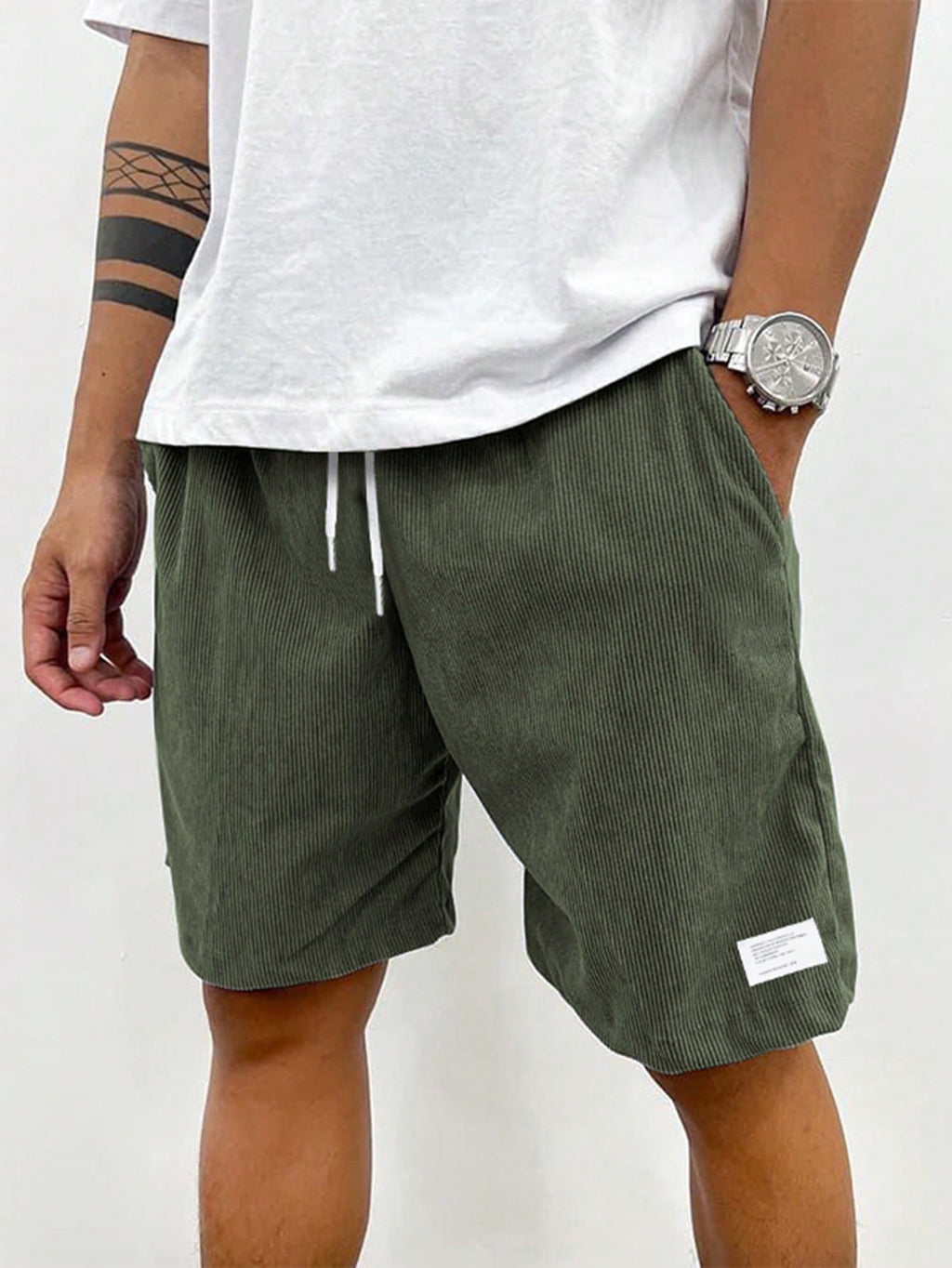 Brett | Men's Summer Casual Shorts with Drawstring