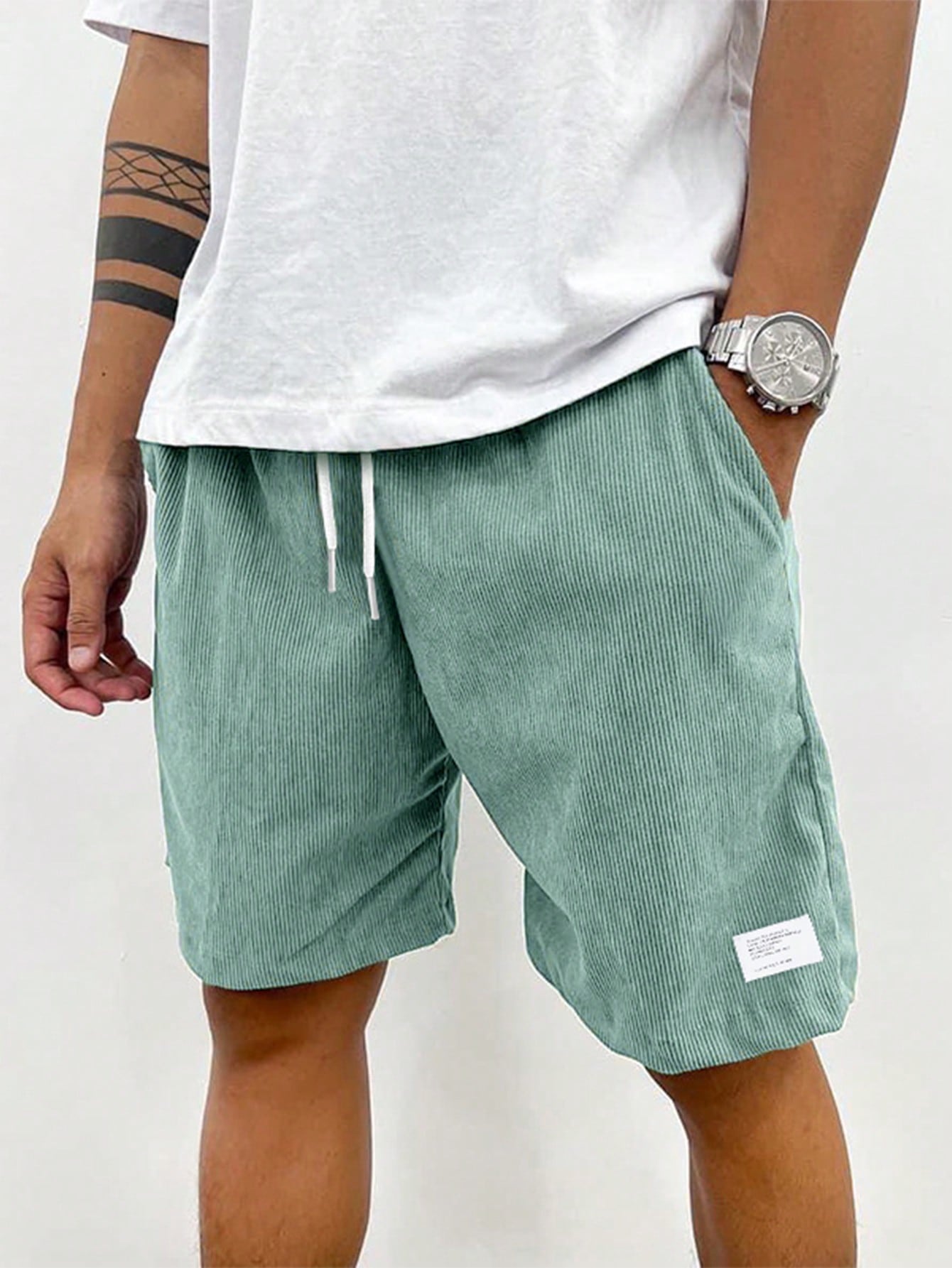 Brett | Men's Summer Casual Shorts with Drawstring
