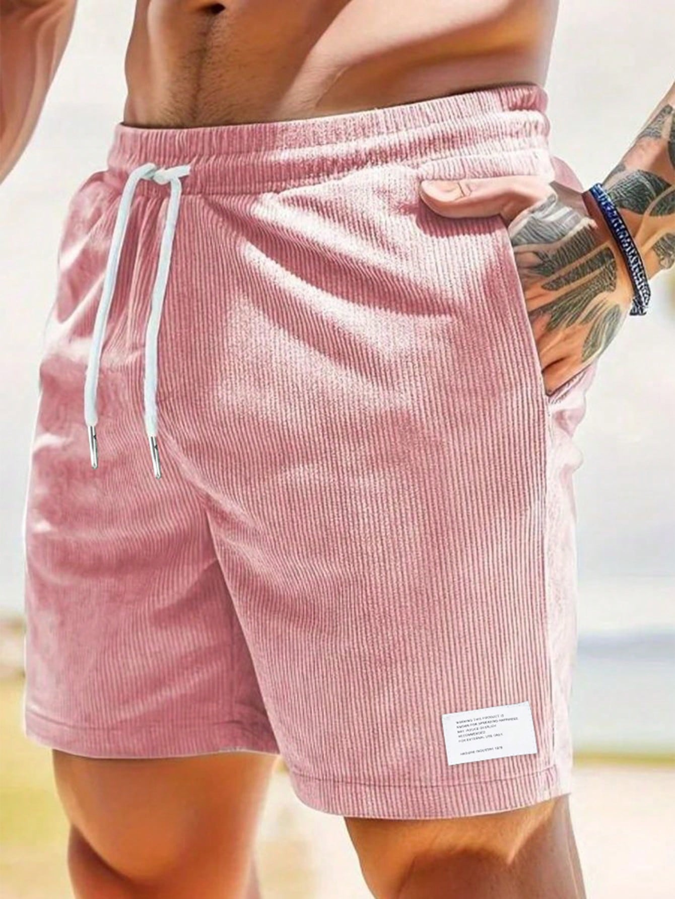 Brett | Men's Summer Casual Shorts with Drawstring
