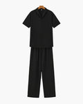 Gael | Men's Minimal Two Piece Set Polo with Drawstring Pants