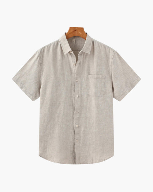 Chandler | Men's Casual Short Sleeve Button Down Shirt with Chest Pocket
