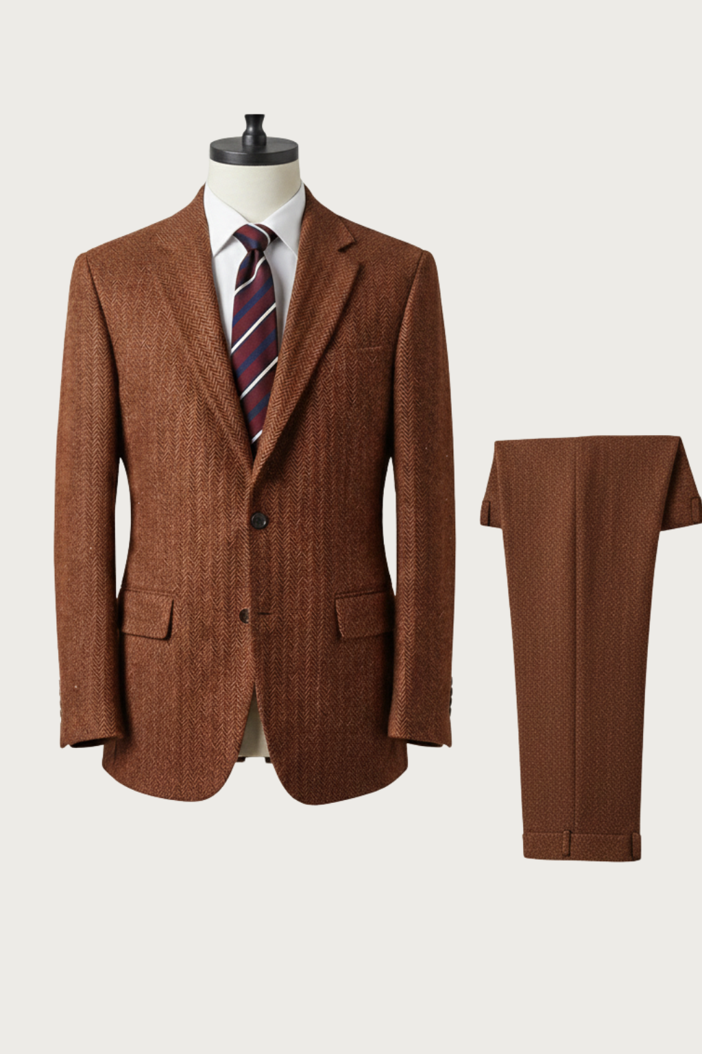 Robert | Men’s Spring Formal Two Piece Suit Set - Single Breasted