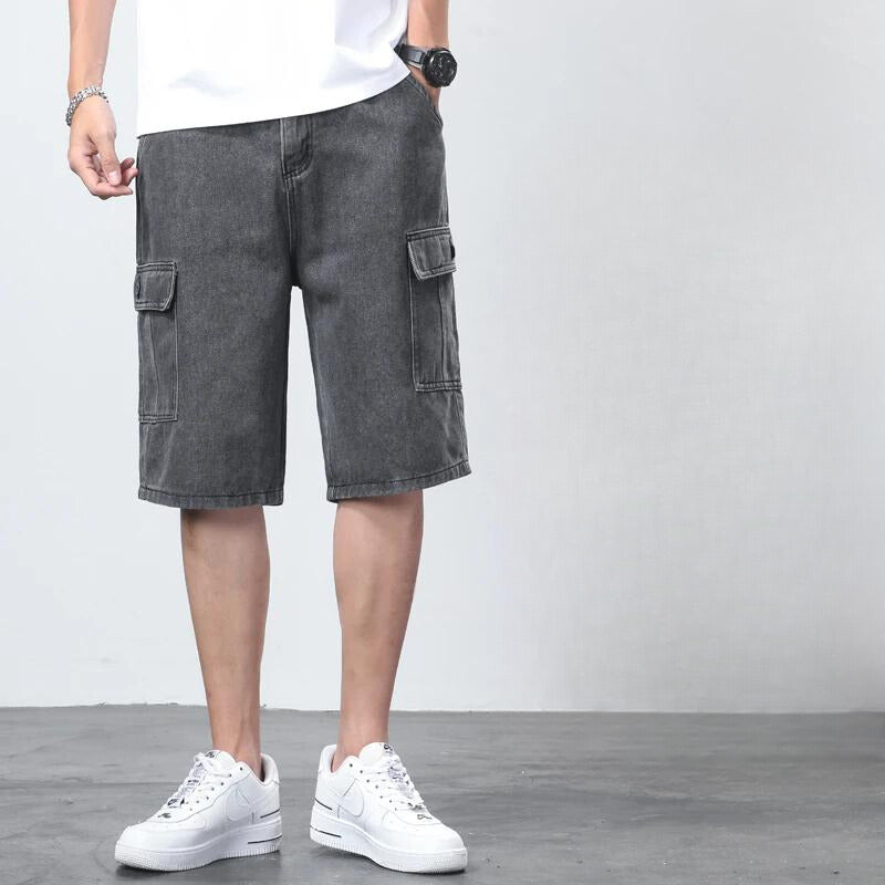 James | Men’s Casual Summer Cargo Shorts with Flap Pocket
