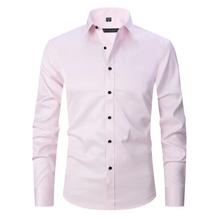 Adrian | Men’s Formal Wear Stretch Shirt with Button Front