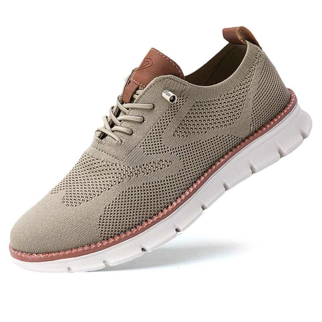 James | Men's Knit Sneakers with Flex Grip Sole