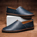 Sean | Men's Vintage Loafers with Hand-Stitched Sole