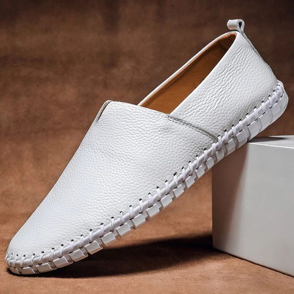 Sean | Men's Vintage Loafers with Hand-Stitched Sole