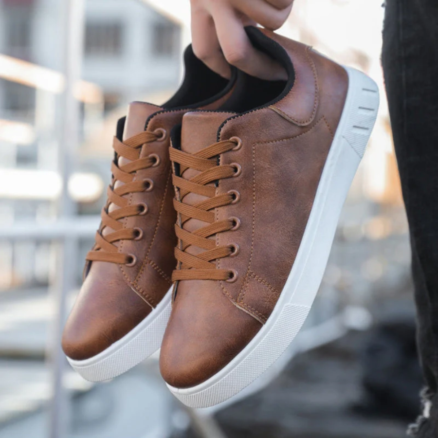 Matthew | Men’s Casual Sneakers with Contrast Sole