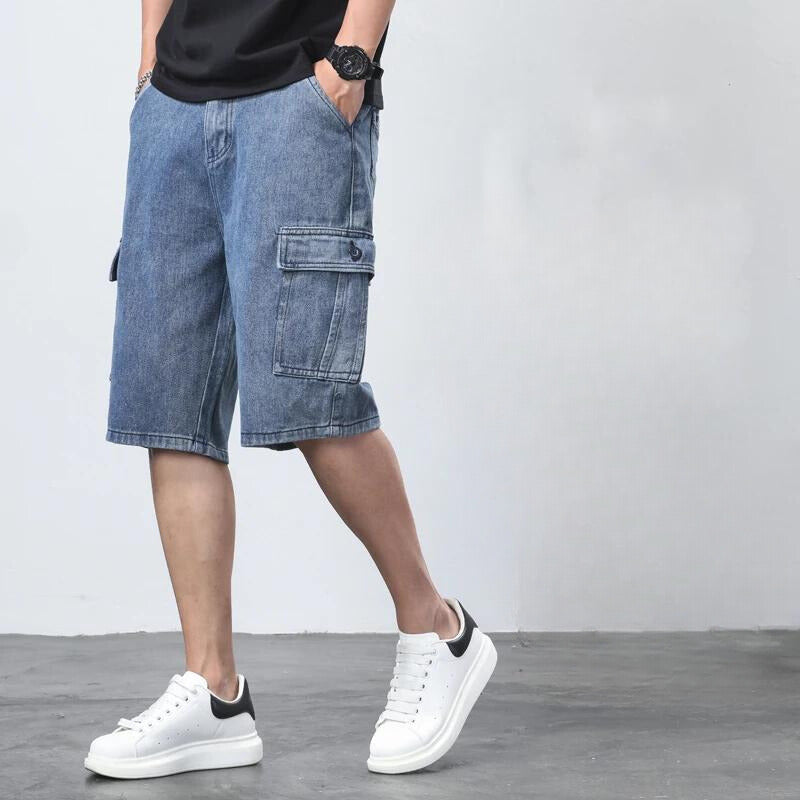 James | Men’s Casual Summer Cargo Shorts with Flap Pocket