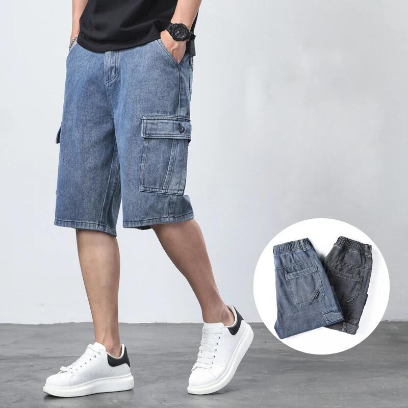 James | Men’s Casual Summer Cargo Shorts with Flap Pocket