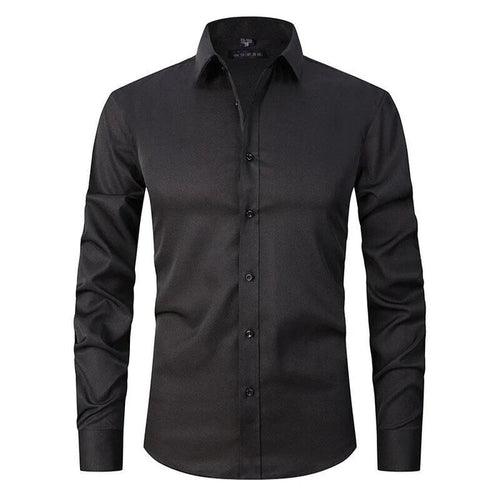 Adrian | Men’s Formal Wear Stretch Shirt with Button Front