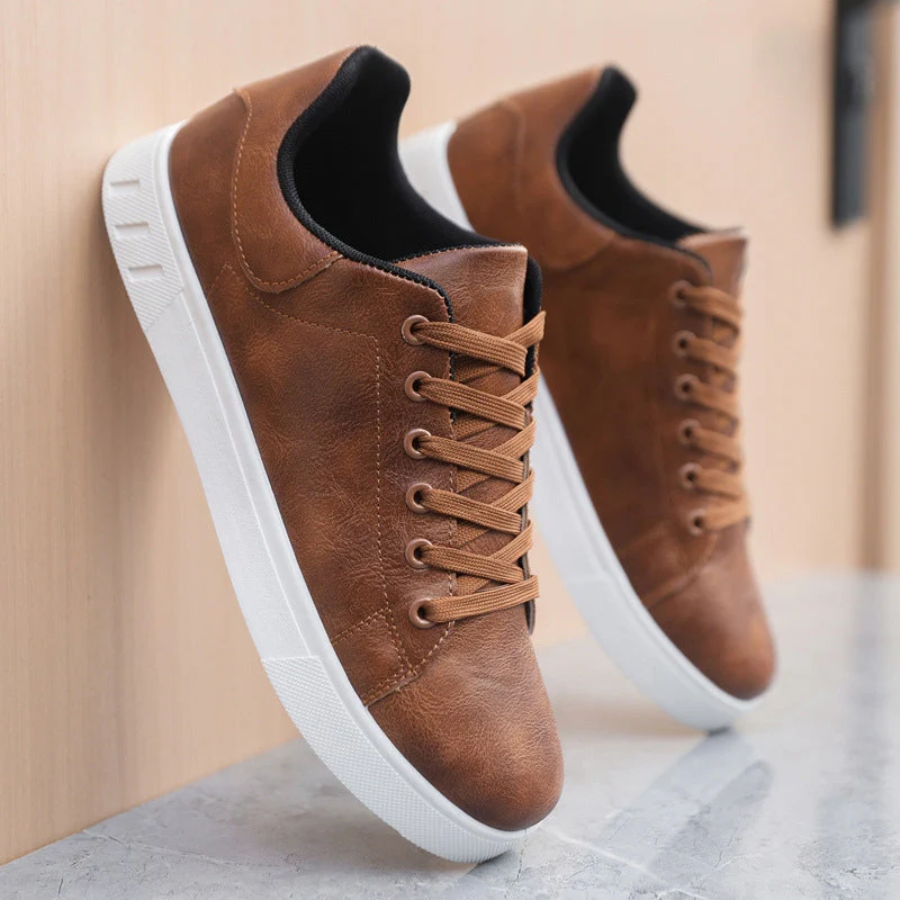 Matthew | Men’s Casual Sneakers with Contrast Sole