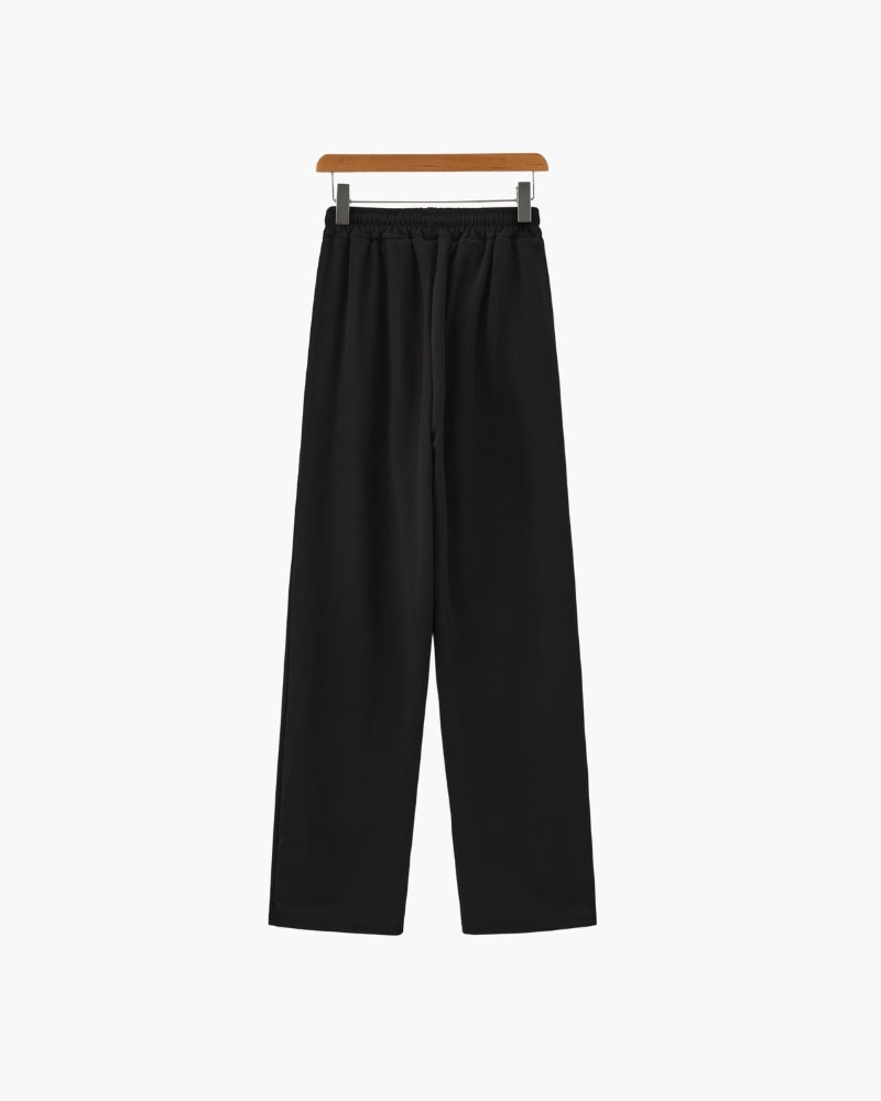 Casey | Men's Casual Short Sleeve Shirt & Pants Two-Piece Set with V-Neck