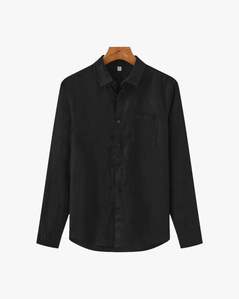 Carlos | Men's Casual Button Down Shirt with Chest Pocket