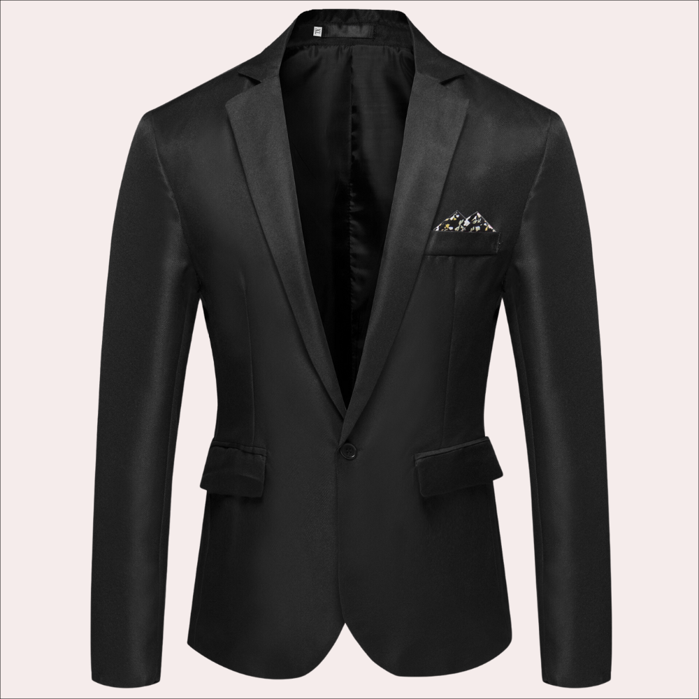 Caleb | Men’s Classic Tailored Suit Blazer with Notch Lapel