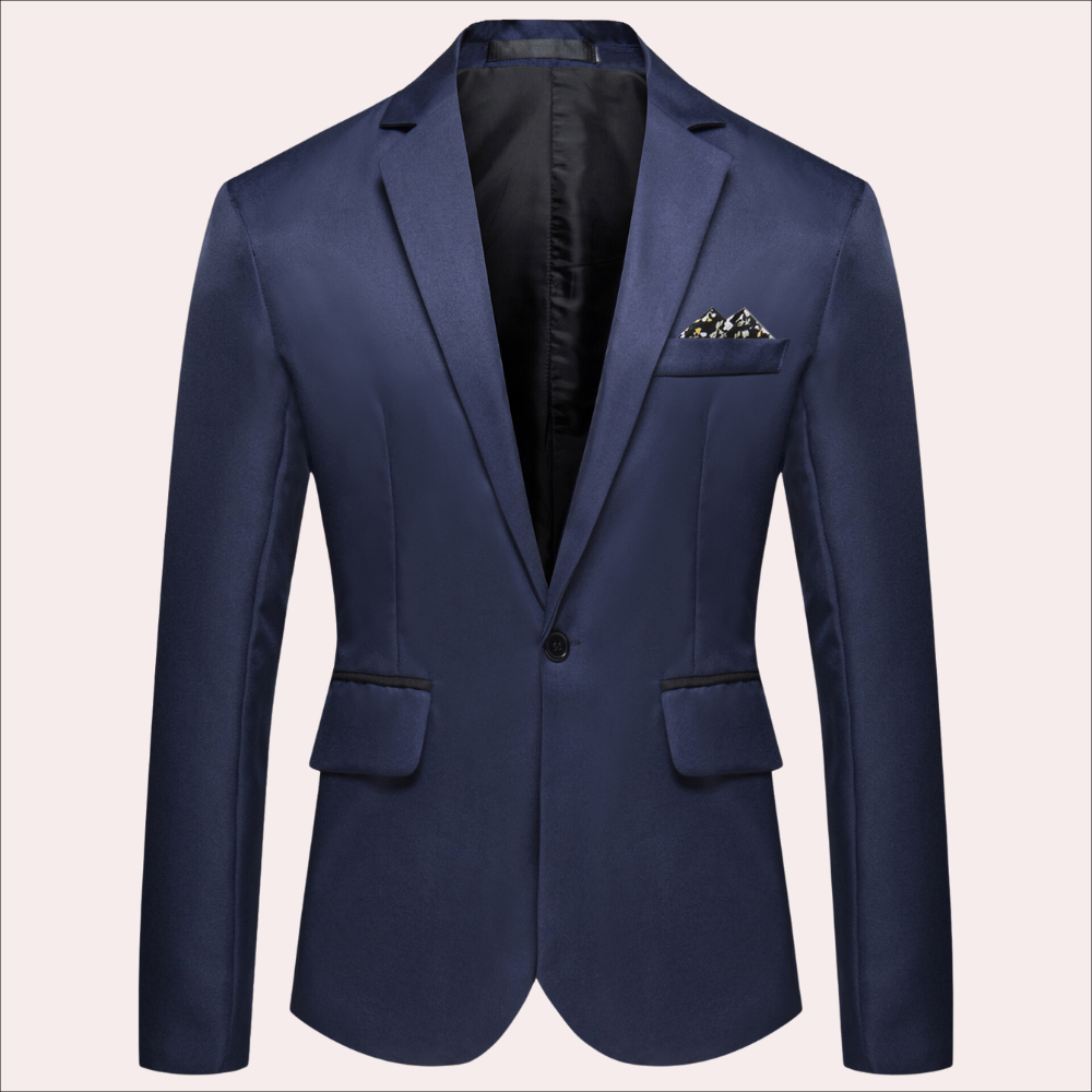 Caleb | Men’s Classic Tailored Suit Blazer with Notch Lapel