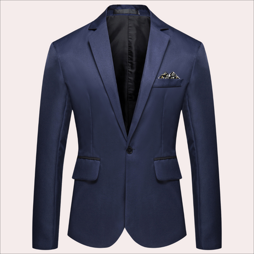 Caleb | Men’s Classic Tailored Suit Blazer with Notch Lapel