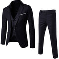 Mark | Men’s Modern Three-Piece Suit Set with Notched Lapel