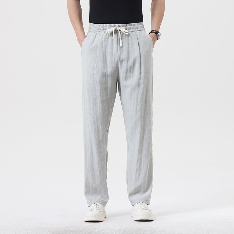 Clarence | Men's Relaxed Summer Pants with Drawstring Waist
