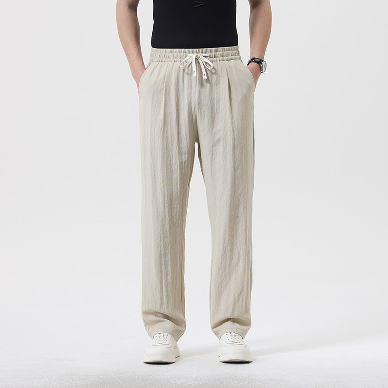 Clarence | Men's Relaxed Summer Pants with Drawstring Waist