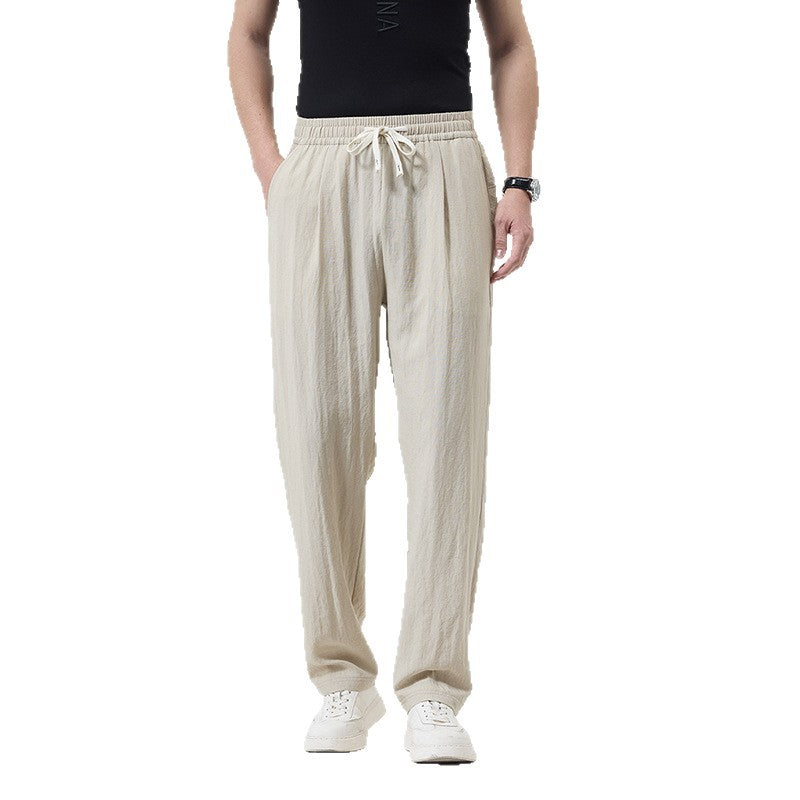 Clarence | Men's Relaxed Summer Pants with Drawstring Waist