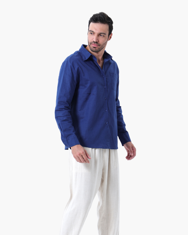 Luke | Men's Classic Two-Piece Shirt with Button Front