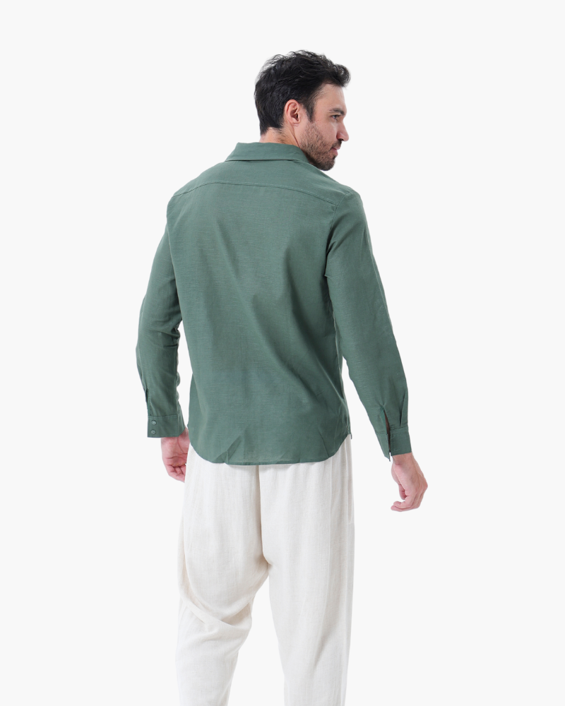 Luke | Men's Classic Two-Piece Shirt with Button Front