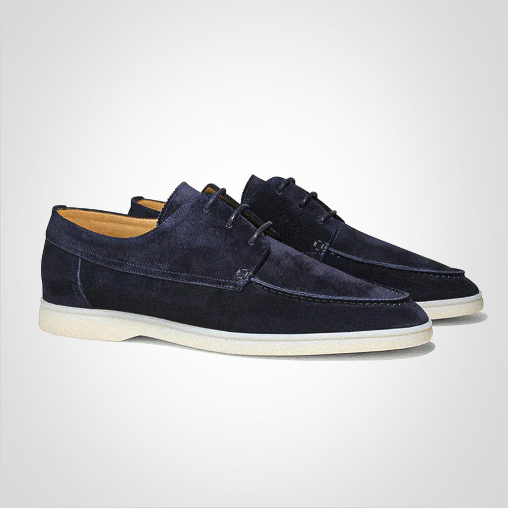Clayton | Men's Casual Lace-Up Loafers with Contrast Sole