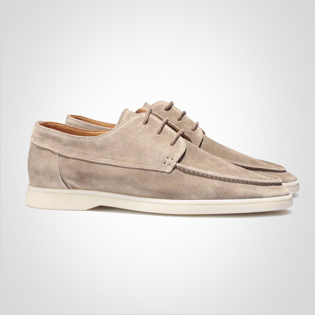 Clayton | Men's Casual Lace-Up Loafers with Contrast Sole