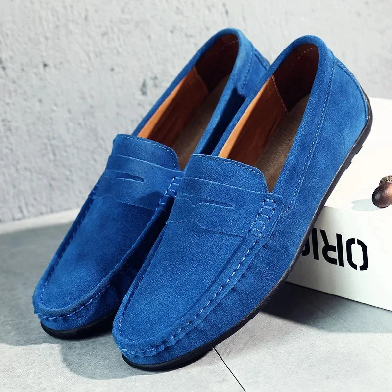 Tucker | Men’s Classic Summer Loafers with Penny Strap