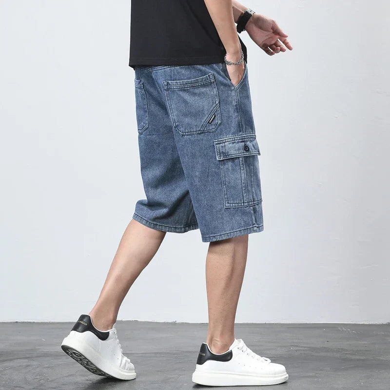 James | Men’s Casual Summer Cargo Shorts with Flap Pocket