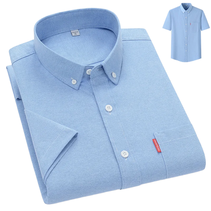 Colin | Men's Summer Lightweight Shirt with Button-Down Collar