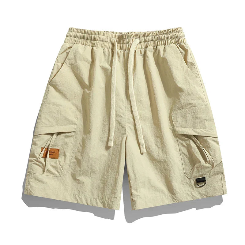 Ryder | Men’s Casual Summer Cargo Shorts with Elastic Waist