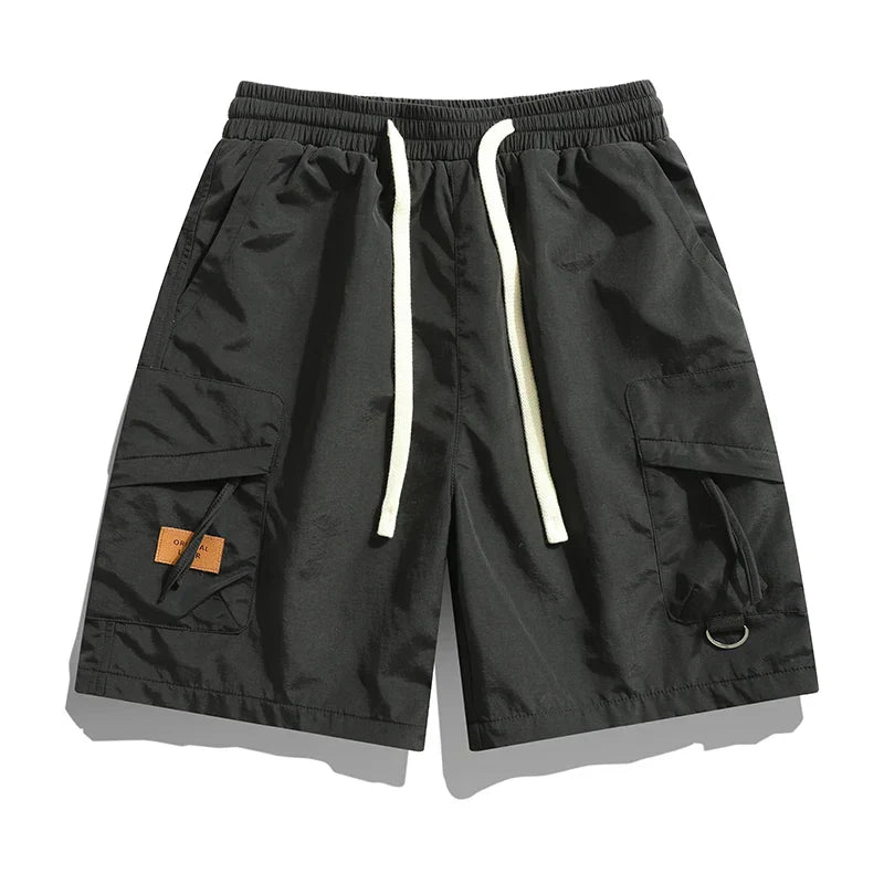 Ryder | Men’s Casual Summer Cargo Shorts with Elastic Waist
