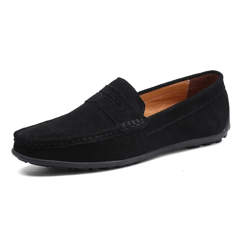 Tucker | Men’s Classic Summer Loafers with Penny Strap