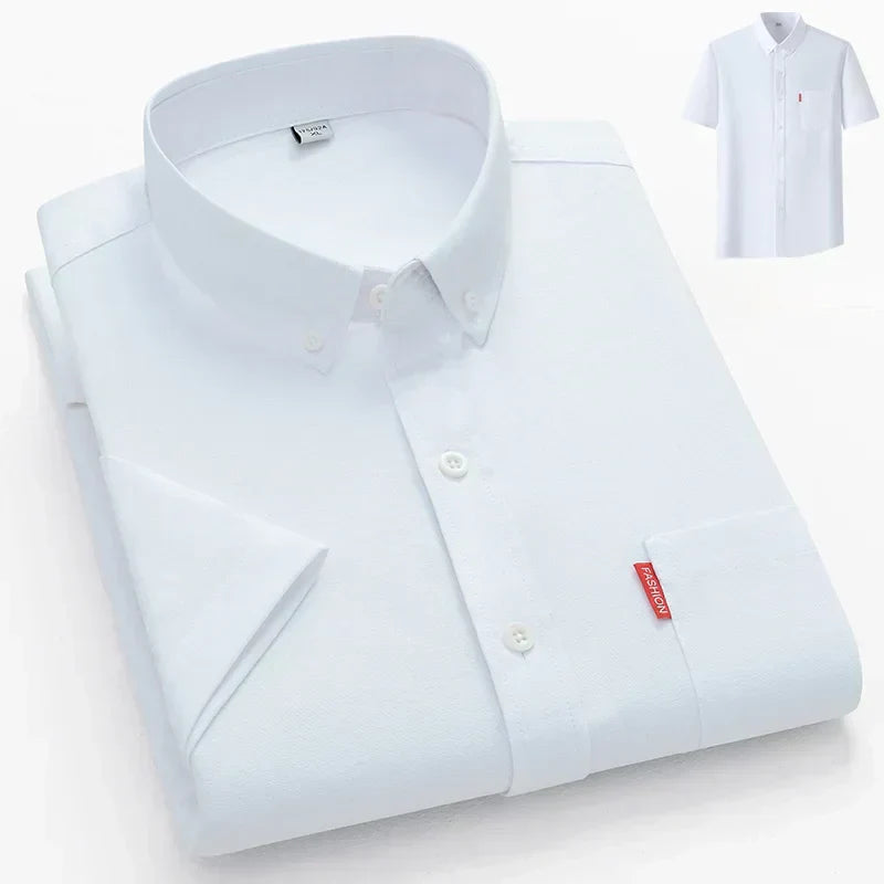 Colin | Men's Summer Lightweight Shirt with Button-Down Collar