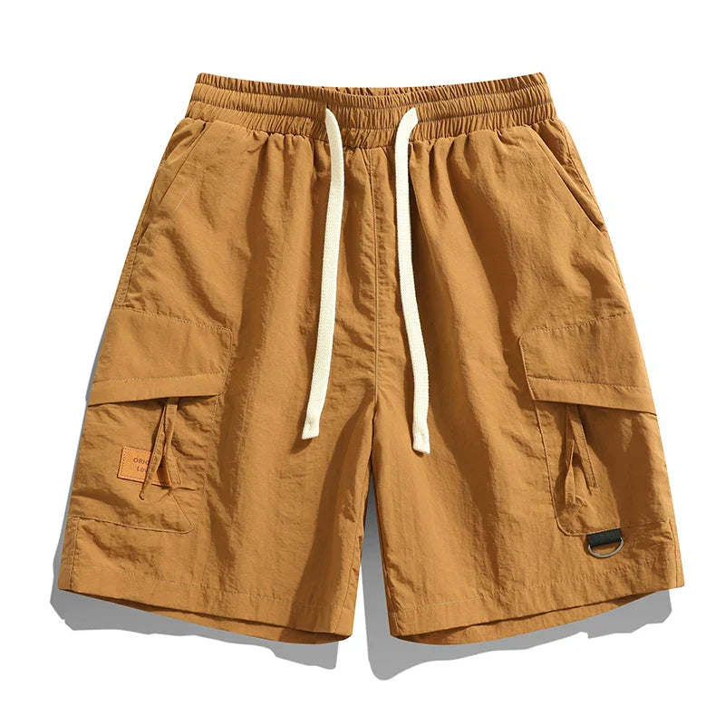 Ryder | Men’s Casual Summer Cargo Shorts with Elastic Waist