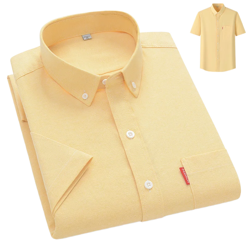 Colin | Men's Summer Lightweight Shirt with Button-Down Collar
