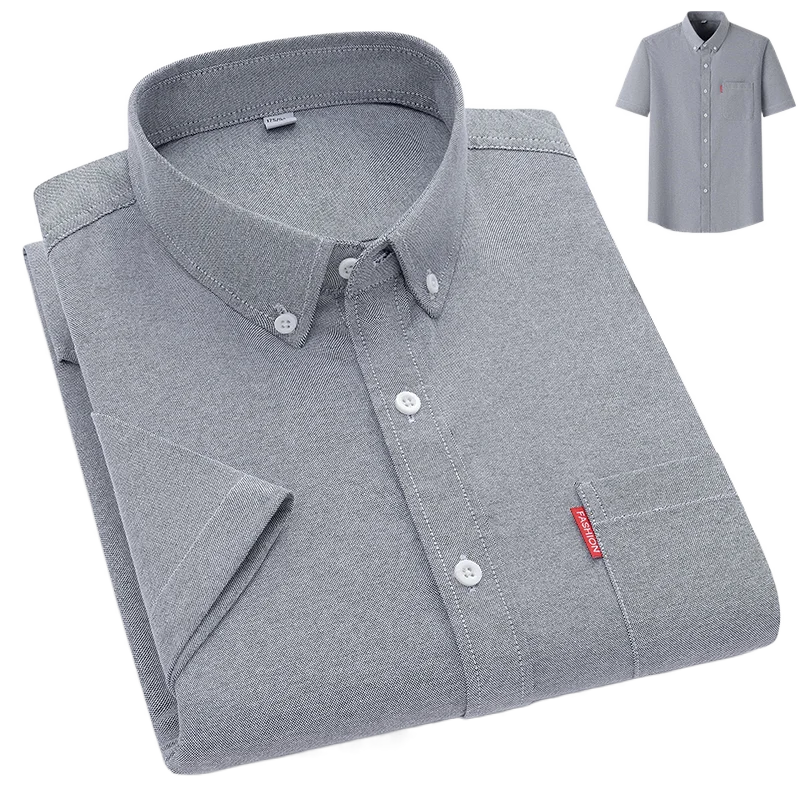 Colin | Men's Summer Lightweight Shirt with Button-Down Collar
