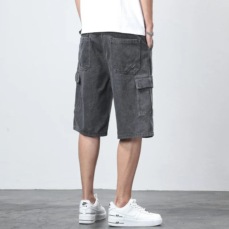 James | Men’s Casual Summer Cargo Shorts with Flap Pocket