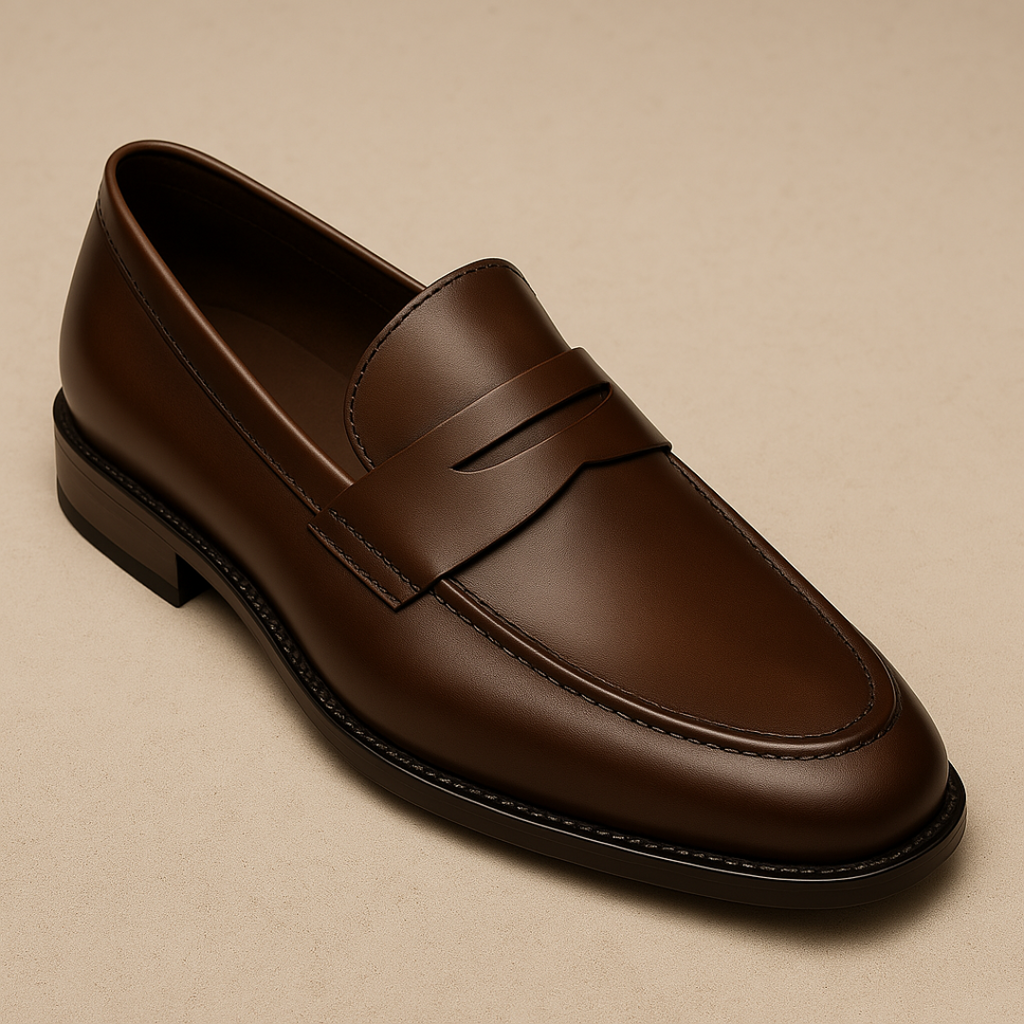 Damian | Men's Timeless Loafers with Penny Strap