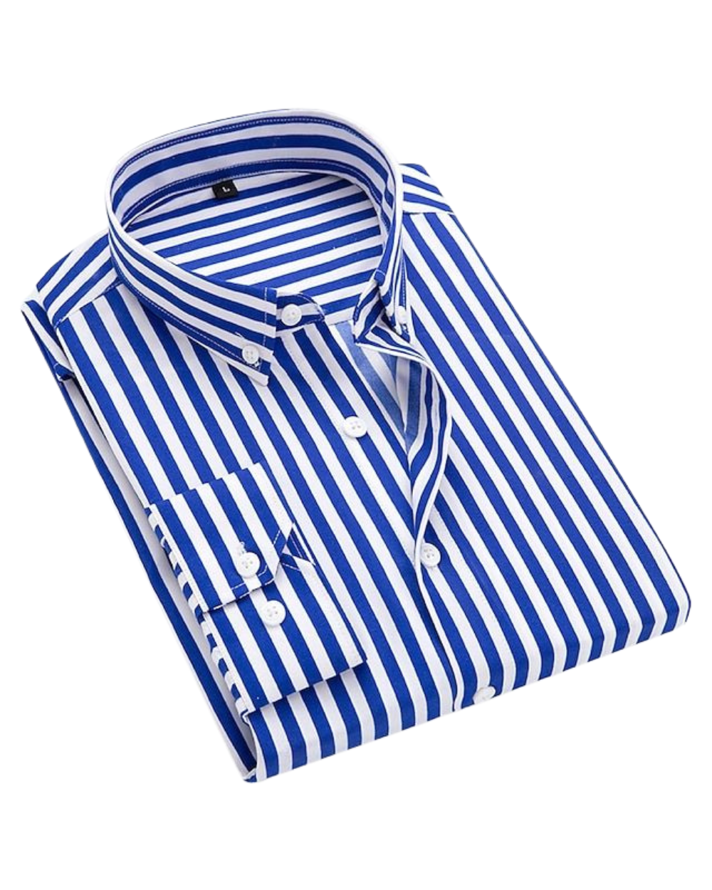 Clifford | Men's Summer Striped Shirt with Button-Down Collar