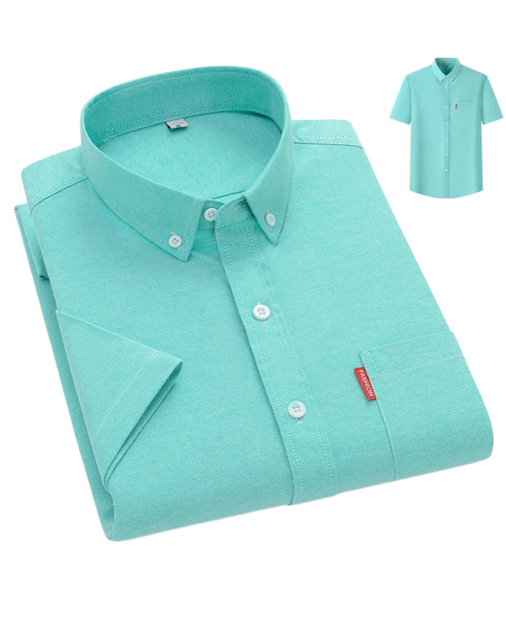 Colin | Men's Summer Lightweight Shirt with Button-Down Collar